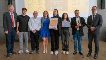1. Platz: Die 5. Klasse der Wirtschaftsfachoberschule „Walther“ Bozen